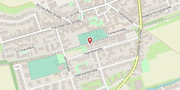 Karte der Umgebung von Haardtstraße 42, 67227 Frankenthal