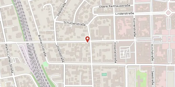 Karte der Umgebung von Asperger Straße 35, 71634 Ludwigsburg