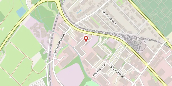 Karte der Umgebung von Gablonzer Str. 17, 61440 Oberursel