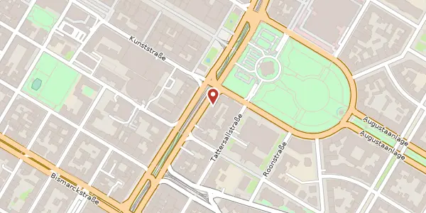 Karte der Umgebung von Kaiserring 48 - 50, 68161 Mannheim