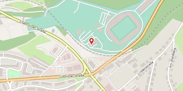 Karte der Umgebung von Gerd-Schädlich-Platz 1, 08280 Aue-Bad Schlema