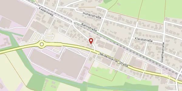 Karte der Umgebung von Kappisweg 1, 74915 Waibstadt