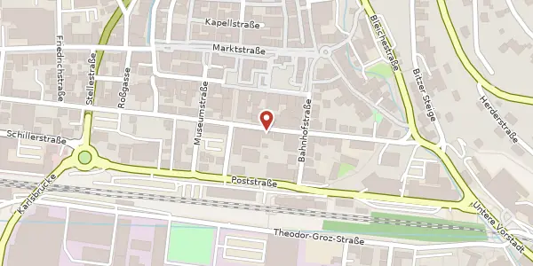 Karte der Umgebung von Gartenstraße 31, 72458 Albstadt