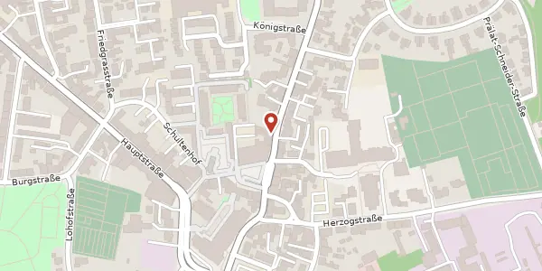 Karte der Umgebung von Königstr. 1 a, 44551 Herne
