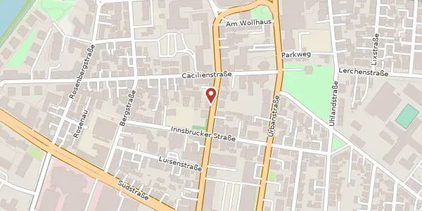 Karte der Umgebung von Wilhelmstraße 16, 74072 Heilbronn