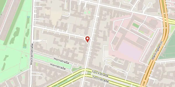 Karte der Umgebung von Großbeerenstraße 23, 10963 Berlin