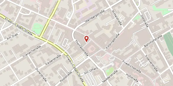 Karte der Umgebung von Friedrichstr. 138a, 42551 Velbert