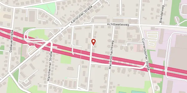 Karte der Umgebung von Ölsaer Weg 9, 01189 Dresden
