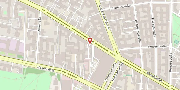 Karte der Umgebung von Urbanstraße 71, 10967 Berlin
