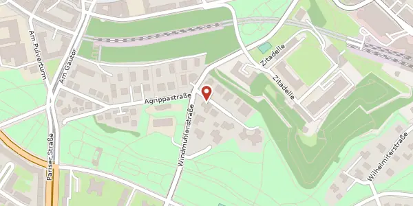 Karte der Umgebung von Kleine Windmühlenstraße 1, 55131 Mainz