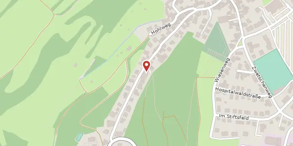Karte der Umgebung von Stadtwaldstraße 47 A, 35037 Marburg