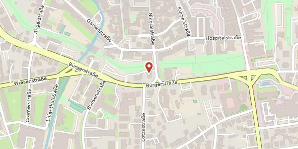 Karte der Umgebung von Nikolaistraße 30, 37073 Göttingen
