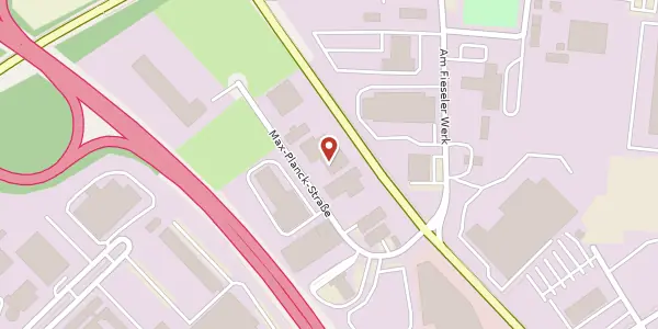 Karte der Umgebung von Max-Planck-Straße 8-10, 34253 Lohfelden