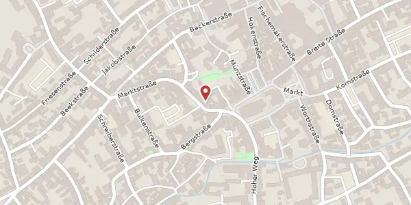 Karte der Umgebung von Marktstraße 8, 38640 Goslar