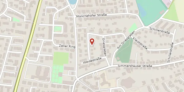 Karte der Umgebung von Hohenkirchener Straße 8, 34246 Vellmar