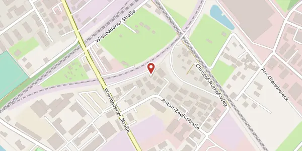 Karte der Umgebung von Anton-Zeeh-Str. 9d, 55252 Mainz-Kastel