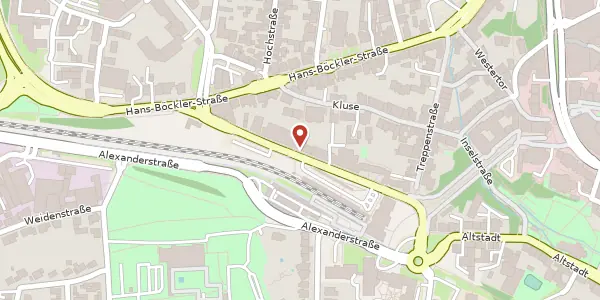 Karte der Umgebung von Rahmenstr. 12, 58638 Iserlohn