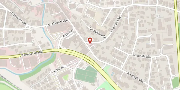 Karte der Umgebung von Osterstr. 51 a, 32105 Bad Salzuflen