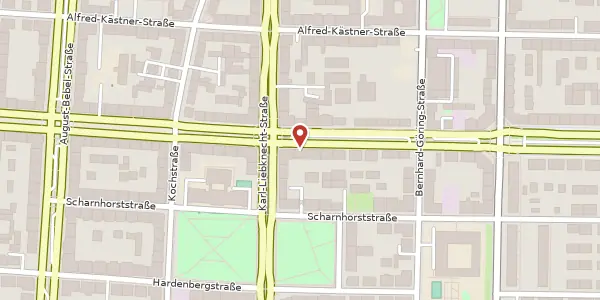 Karte der Umgebung von Kurt-Eisner-Str. 64, 04275 Leipzig