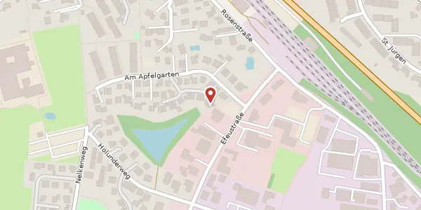 Karte der Umgebung von Am Apfelgarten 5 a, 23795 Bad Segeberg