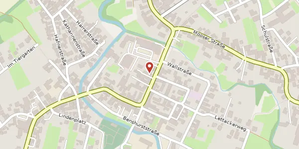 Karte der Umgebung von Hauptstraße 10, 77839 Lichtenau