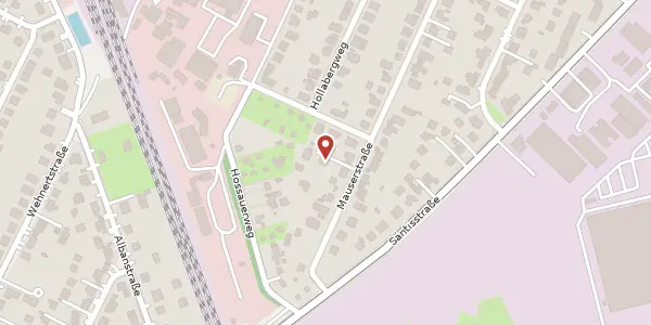 Karte der Umgebung von Mauserstraße 74 a, 12277 Berlin