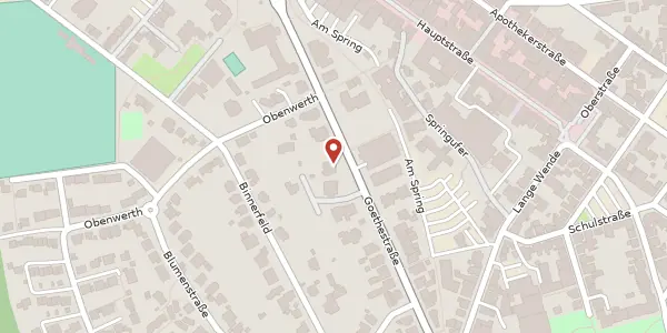 Karte der Umgebung von Goethestr. 28, 59755 Arnsberg