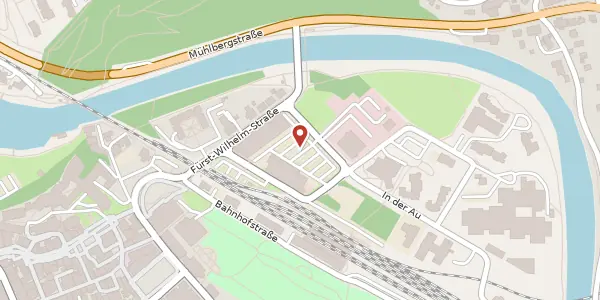 Karte der Umgebung von In der Au 3, 72488 Sigmaringen