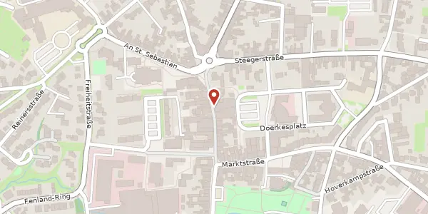 Karte der Umgebung von Hochstr. 54, 41334 Nettetal