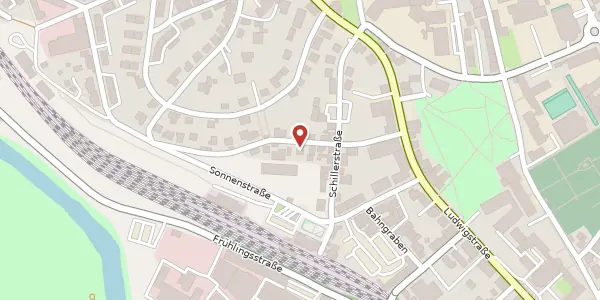 Karte der Umgebung von Taubenbühlstr. 13, 93413 Cham