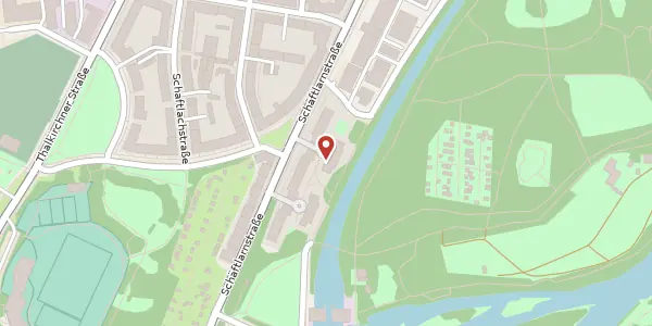 Karte der Umgebung von Schäftlarnstr. 91, 81371 München