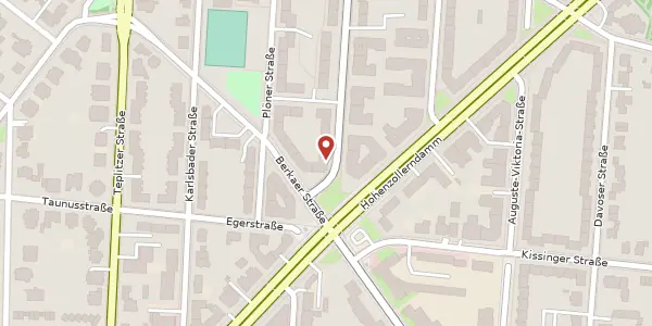 Karte der Umgebung von Franzensbader Straße 37, 14193 Berlin