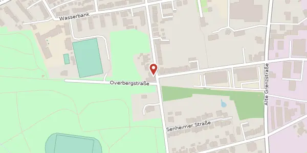 Karte der Umgebung von Overbergstr. 76, 45663 Recklinghausen