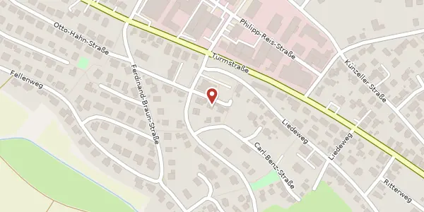 Karte der Umgebung von Konrad-Zuse-Straße 8a, 36093 Künzell