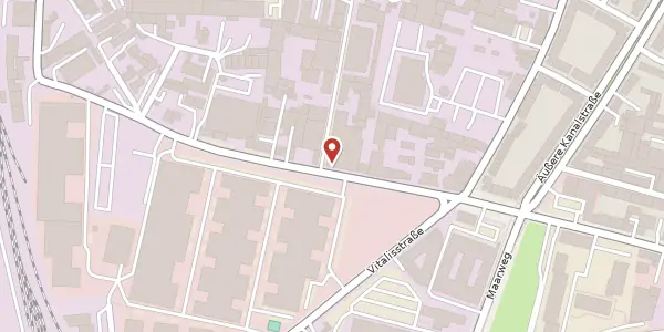 Karte der Umgebung von Vogelsanger Str. 348-350, 50827 Köln