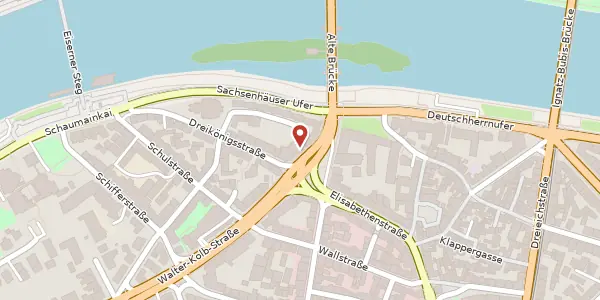 Karte der Umgebung von Walter-Kolb-Str. 4, 60549 Frankfurt