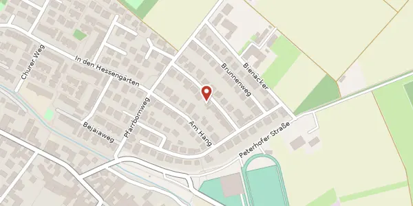 Karte der Umgebung von Am Krämersrain 11, 61352 Bad Homburg
