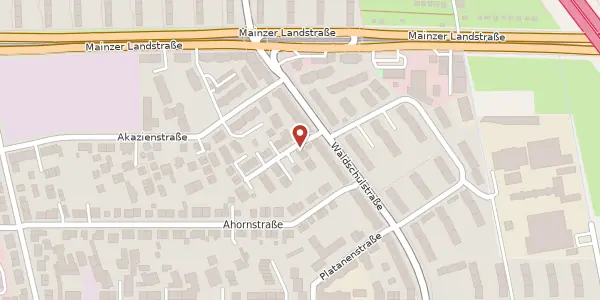Karte der Umgebung von Kastanienstr. 3A, 65933 Frankfurt