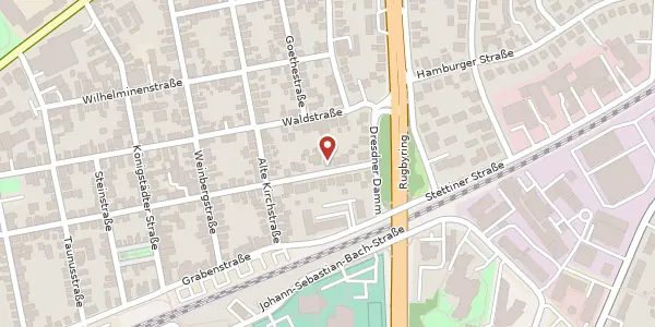 Karte der Umgebung von Kürbisstr. 64, 65428 Rüsselsheim