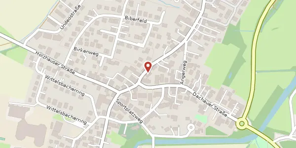 Karte der Umgebung von Freisinger Str. 2, 85229 Markt Indersdorf