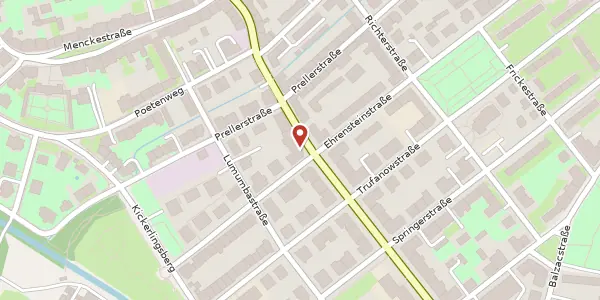 Karte der Umgebung von Gohliser Straße 19, 04155 Leipzig