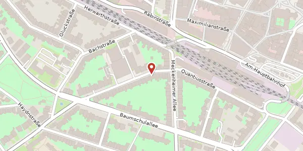 Karte der Umgebung von Colmantstr. 11, 53115 Bonn