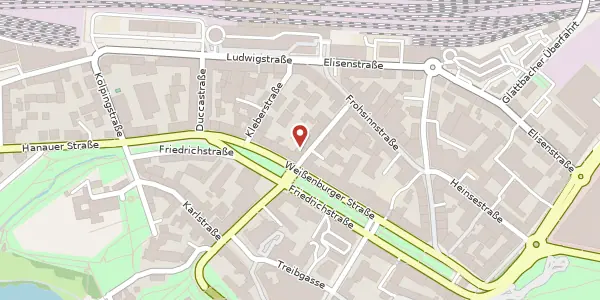 Karte der Umgebung von Erthalstr. 5, 63739 Aschaffenburg