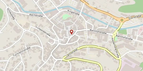 Karte der Umgebung von Marktstraße 12, 66869 Kusel