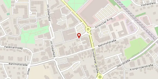 Karte der Umgebung von Rathausplatz 64, 46562 Voerde