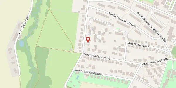 Karte der Umgebung von Heinrich-Jäde-Straße 31, 99425 Weimar
