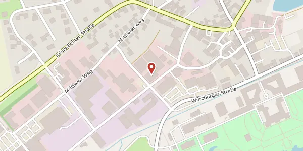 Karte der Umgebung von Rudolf-Diesel-Str. 10, 97440 Werneck
