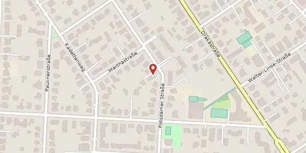 Karte der Umgebung von Potsdamer Straße 59 a, 12205 Berlin