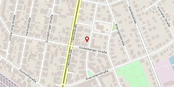 Karte der Umgebung von Weseler Straße 12, 10318 Berlin