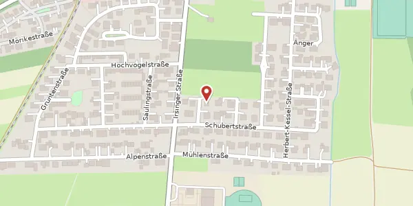 Karte der Umgebung von Mozartstr. 4, 86842 Türkheim